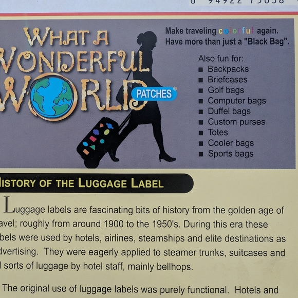 Colorful Embroidered Patch Set - Picture 3 of 4